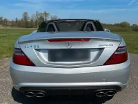 Gebraucht Mercedes SLK55 AMG AMG 421 PS (309 kW) 2015 Silber Cabrio