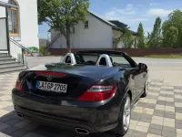 Gebraucht Mercedes SLK250 AMG line 204 PS (150 kW) 2012 Schwarz Cabrio