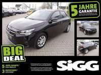 Gebraucht Opel Corsa Edition 75 PS (55 kW) 2022 Diamant schwarz Kleinwagen