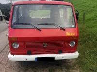 Gebraucht VW LT 90 PS (66 kW) 1985 Rot Van / Kleinbus