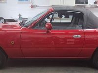Gebraucht Mazda MX5 116 PS (85 kW) 1990 Rot Cabrio