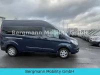 Gebraucht Ford Transit Custom 125 PS (91 kW) 2014 Midnight skygrau metallic Van / Kleinbus