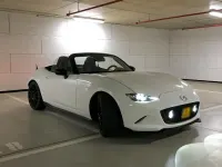 Używany Mazda MX5 183 KM (134 kW) 2018 Biały Kabriolet