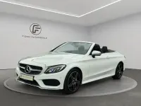 Gebraucht Mercedes C200 AMG line 184 PS (135 kW) 2017 Polarweiss Cabrio