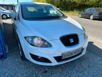 Usata Seat Leon 105 CV (77 kW) 2012 Bianco Berlina