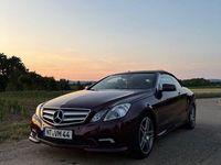 Gebraucht Mercedes E500 Elegance 387 PS (284 kW) 2011 Rot Cabrio