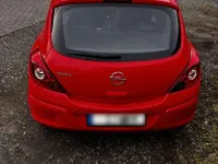 Usado Opel Corsa Innovation 80 HP (58 kW) 2009 Vermelho Citadino