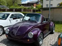 Gebraucht VW Käfer 50 PS (36 kW) 1973 Violet Cabrio