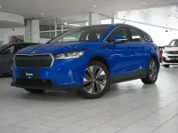 Gebraucht Skoda Enyaq iV Loft 194 kW (265 PS) 2023 Modra energy blue SUV