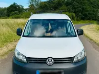 Gebraucht VW Caddy 102 PS (75 kW) 2012 Weiß Van / Kleinbus