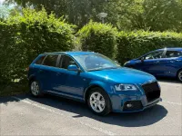 Gebraucht Audi A3 125 PS (91 kW) 2009 Blau Kleinwagen