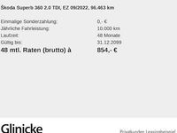 Gebraucht Skoda Superb Selection 150 PS (110 kW) 2022 Weiß Kombi