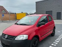 Usata VW Fox 75 CV (55 kW) 2007 Rosso Utilitaria