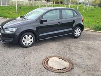 Gebraucht VW Polo Trendline 60 PS (44 kW) 2012 Schwarz Kleinwagen