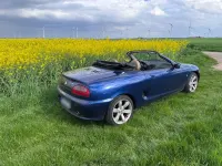 Gebraucht MG F 120 PS (88 kW) 2000 Blau Cabrio