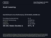 Gebraucht Audi A6 e-tron Performance 269 kW (367 PS) 2025 Daytonagrau perleffekt Kombi