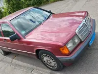 Gebraucht Mercedes 190 109 PS (80 kW) 1992 Rot Limousine