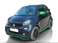 Gebraucht Smart ForTwo Electric Drive Brabus 60 kW (82 PS) 2018 Schwarz Cabrio
