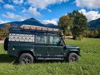 Gebraucht Land Rover Defender 122 PS (89 kW) 2003 Grün SUV