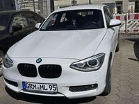Gebraucht BMW 116 Efficient Dynamics 116 PS (85 kW) 2012 Weiß Kleinwagen