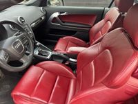 gebraucht Audi A3 Cabriolet 1.8 L Benziner (rotes Dach)