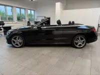 Gebraucht Mercedes C200 AMG line 184 PS (135 kW) 2018 Schwarz Cabrio