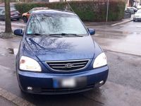 Gebraucht Kia Carens 126 PS (92 kW) 2004 Blau Van / Kleinbus
