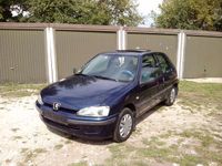 Gebraucht Peugeot 106 60 PS (44 kW) 2001 Blau metallic Kleinwagen