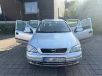 Gebraucht Opel Astra 85 PS (62 kW) 2002 Silber Kleinwagen