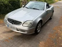 Gebraucht Mercedes SLK200 163 PS (119 kW) 2001 Silber Cabrio
