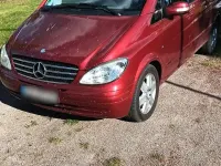 Gebraucht Mercedes Viano 204 PS (150 kW) 2006 Rot Van / Kleinbus