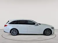 Gebraucht Mercedes C220 AMG line 200 PS (147 kW) 2023 Polarweiß Kombi