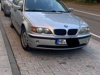 gebraucht BMW 320 d E46 3er Touring Silber Standheizung