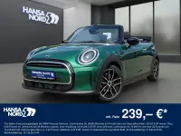 Gebraucht Mini Cooper Cabriolet Classic 136 PS (100 kW) 2024 Grün / british racing green (metallic) Cabrio