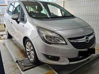 Gebraucht Opel Meriva drive 120 PS (88 kW) 2016 Silber Van / Kleinbus
