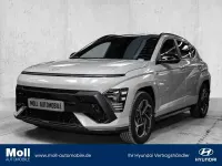 Gebraucht Hyundai Kona N Line 141 PS (103 kW) 2024 Cyber grey / met SUV