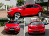 Gebraucht Seat Ibiza SC 86 PS (63 kW) 2010 Rot Kleinwagen