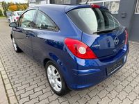 Gebraucht Opel Corsa Edition 80 PS (58 kW) 2008 Blau Limousine