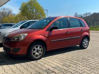 Gebraucht Ford Fiesta 80 PS (58 kW) 2006 Rot Kleinwagen