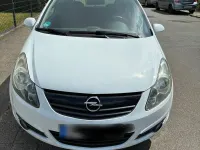 Gebraucht Opel Corsa Sport 80 PS (58 kW) 2009 Weiß Kleinwagen