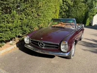 Gebraucht Mercedes SL280 170 PS (125 kW) 1971 Rot Cabrio
