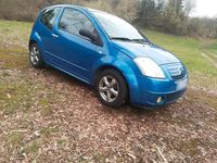 Gebraucht Citroën C2 73 PS (53 kW) 2007 Blau Kleinwagen