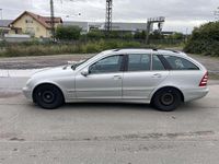 Brugt Mercedes C200 Avantgarde 163 HK (119 kW) 2002 Sølv Stationcar
