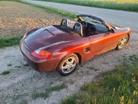 Gebraucht Porsche Boxster 204 PS (150 kW) 1998 Rot Cabrio