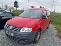 Second-hand VW Caddy Life 80 CP (58 kW) 2009 Roșu Monovolum