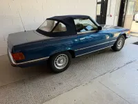 Gebraucht Mercedes SL280 185 PS (136 kW) 1979 Blau Cabrio
