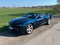 Gebraucht Chevrolet Camaro SS 405 PS (297 kW) 2011 Blau Cabrio