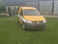 Gebraucht VW Caddy 105 PS (77 kW) 2007 Gelb Van / Kleinbus