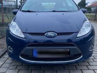 Gebraucht Ford Fiesta 82 PS (60 kW) 2009 Blau Kleinwagen
