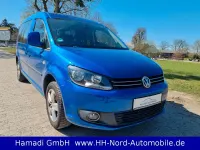 Second-hand VW Caddy Maxi 109 CP (80 kW) 2012 Albastru Monovolum